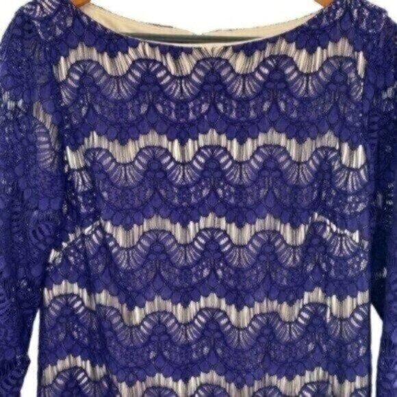 Jessica Howard Women's Lace Illusion Sheath Dress - Picture 6 of 15